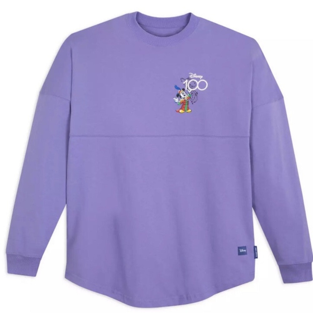 Disneyland 100th Anniversary purple long sleeve